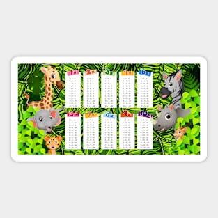 Multiplication table mug Sticker